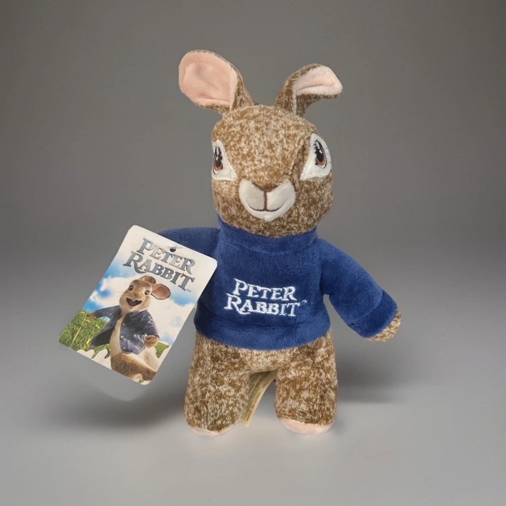 Dan Dee Peter Rabbit Mini Plush, Backpack Clip